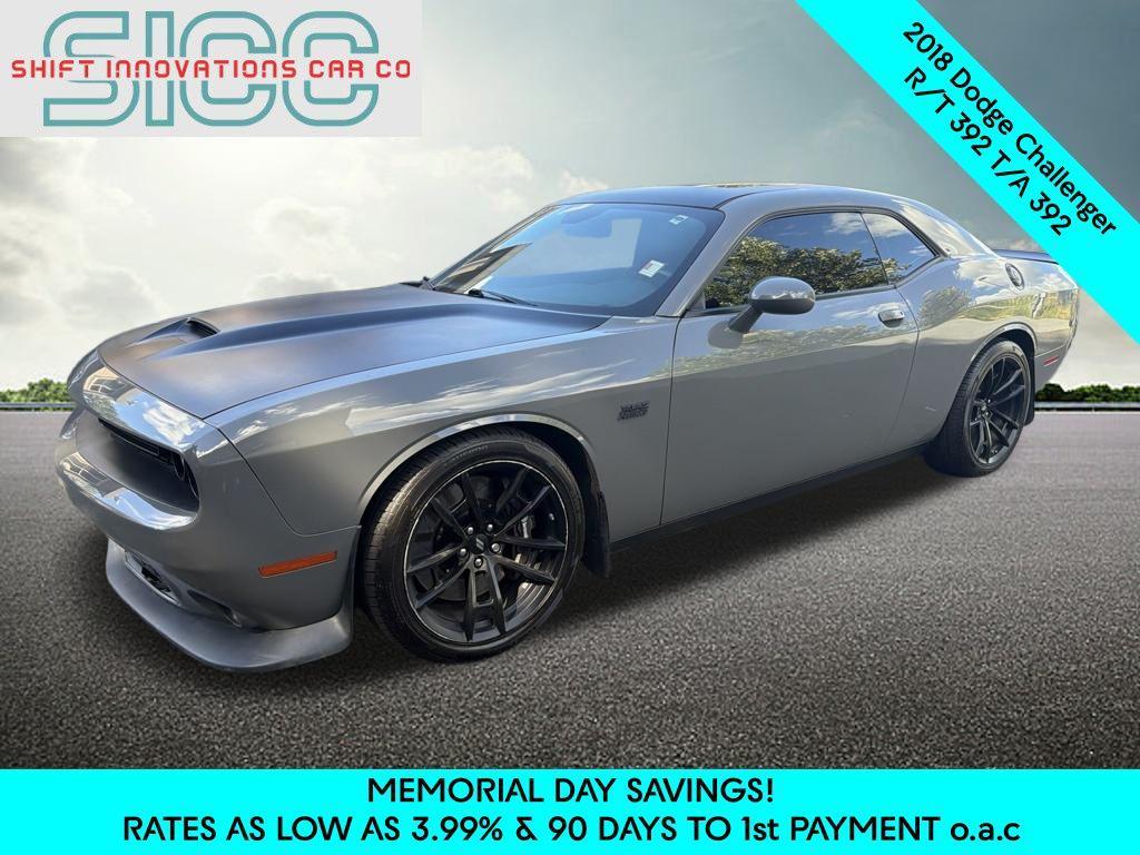 used 2018 Dodge Challenger car, priced at $34,302