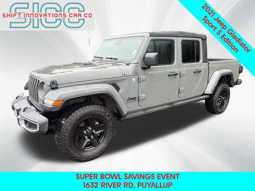 used 2021 Jeep Gladiator car, priced at $26,416