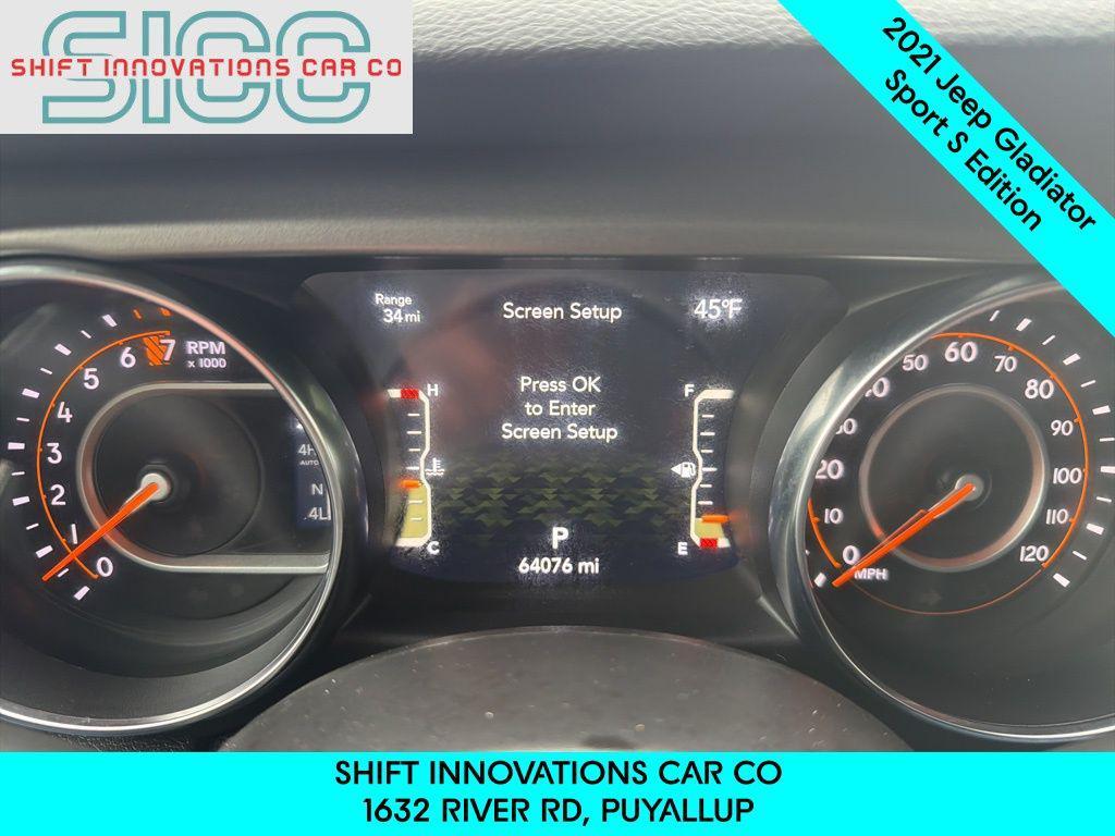 used 2021 Jeep Gladiator car, priced at $26,800
