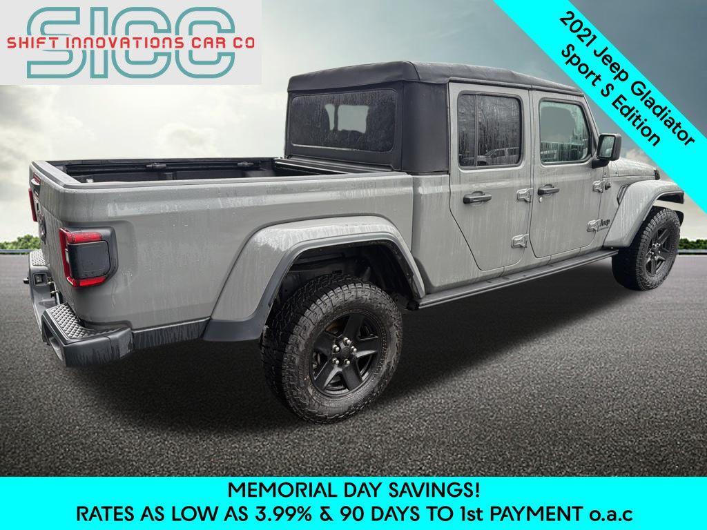 used 2021 Jeep Gladiator car, priced at $25,499