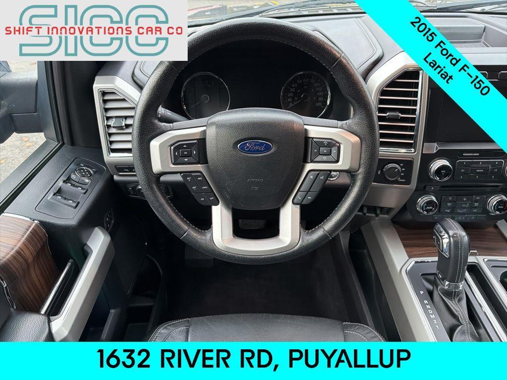 used 2015 Ford F-150 car, priced at $25,284