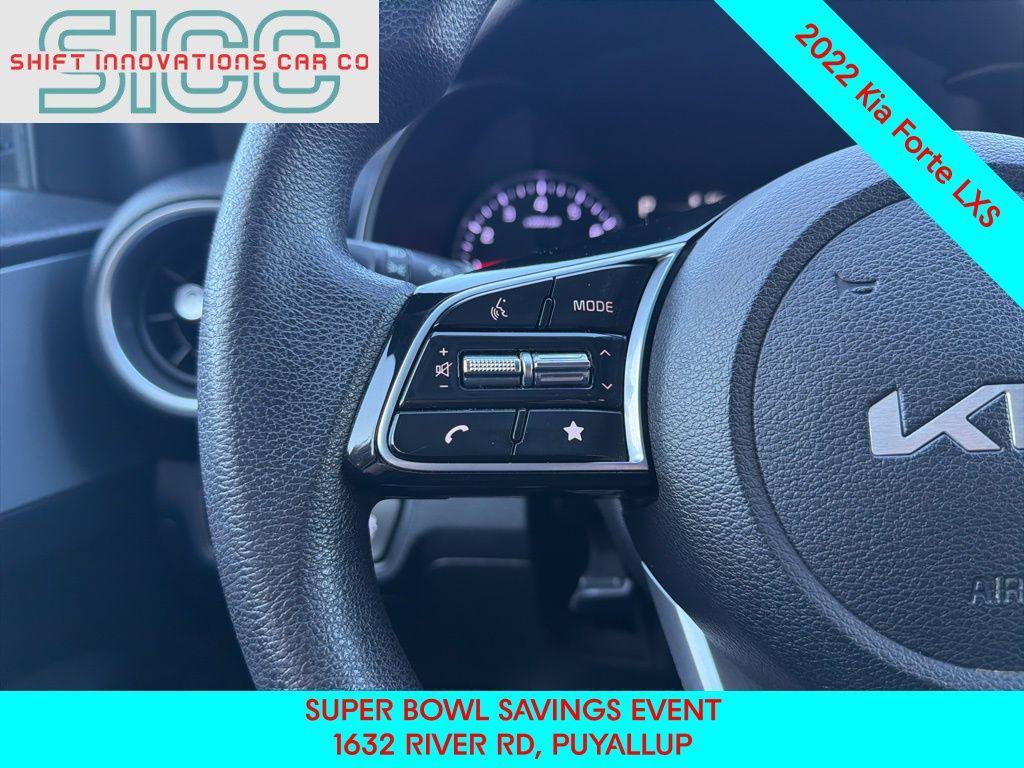 used 2022 Kia Forte car, priced at $12,984