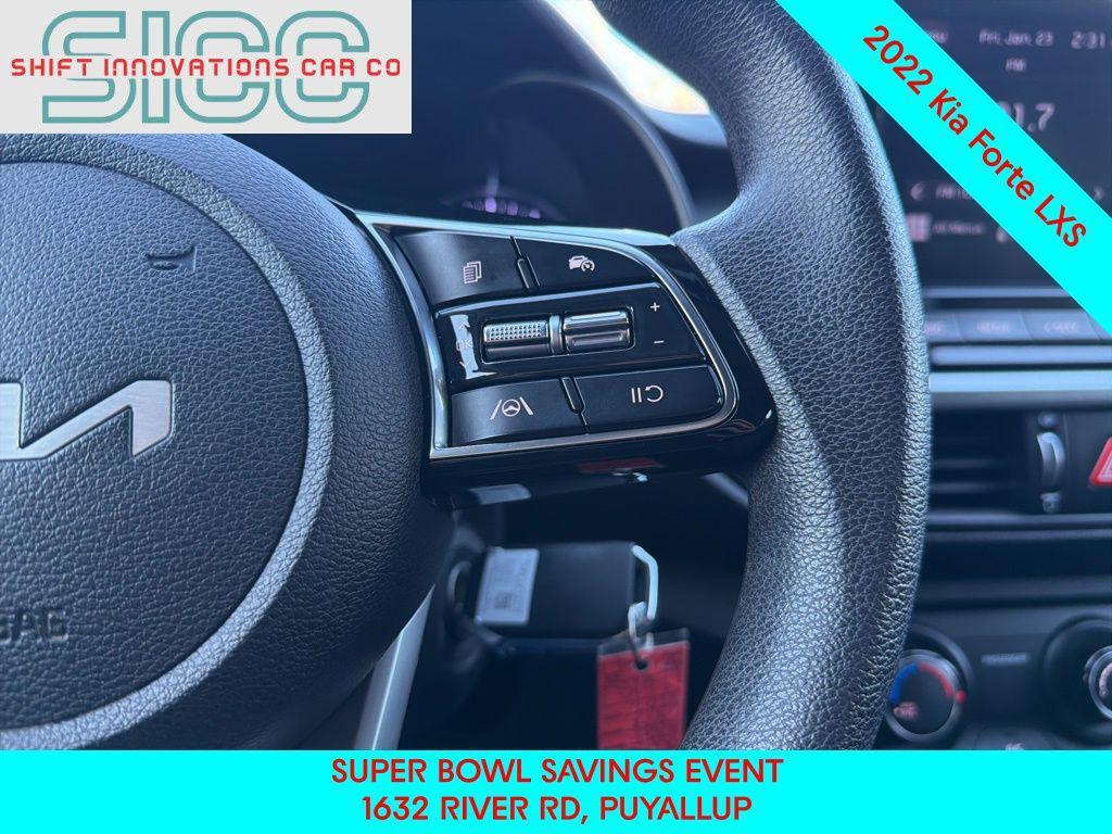 used 2022 Kia Forte car, priced at $12,984