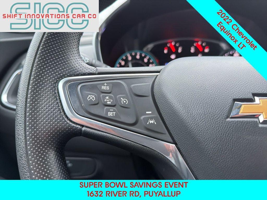 used 2022 Chevrolet Equinox car, priced at $16,647