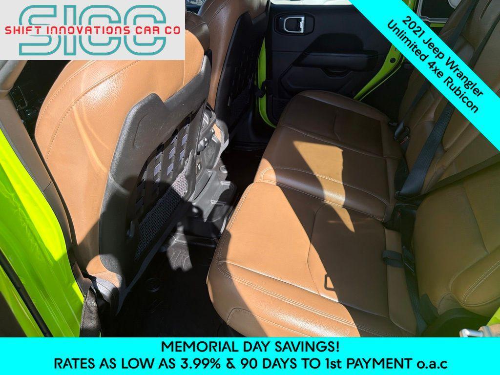 used 2021 Jeep Wrangler Unlimited 4xe car, priced at $29,479