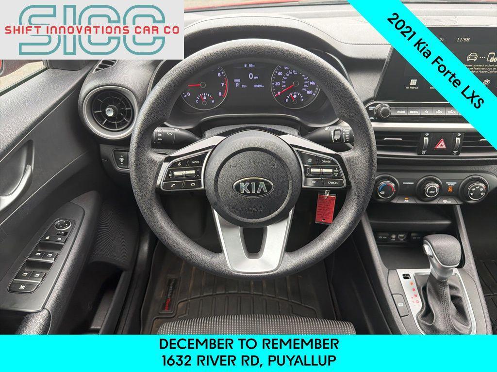 used 2021 Kia Forte car, priced at $11,617