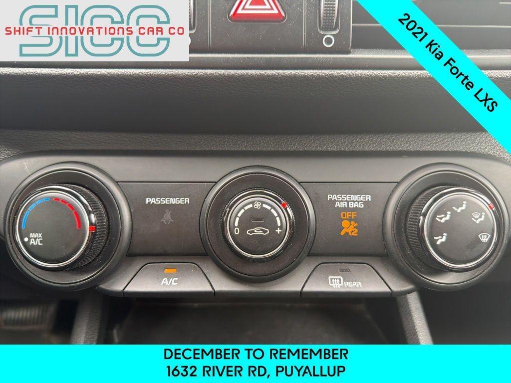 used 2021 Kia Forte car, priced at $11,617