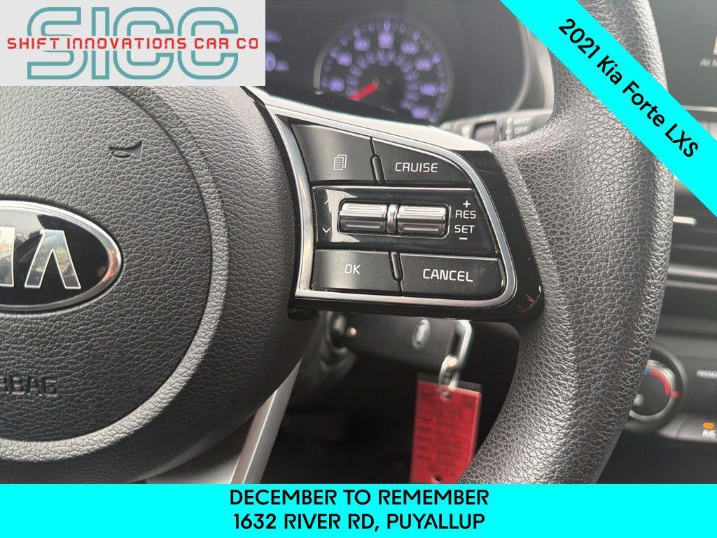 used 2021 Kia Forte car, priced at $11,617