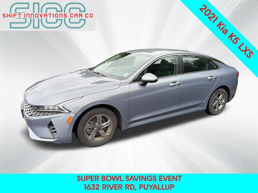 used 2021 Kia K5 car, priced at $14,818