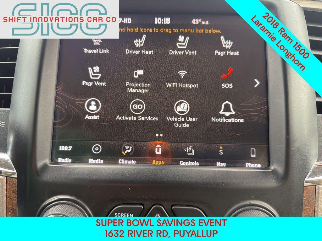 used 2018 Ram 1500 car, priced at $26,715