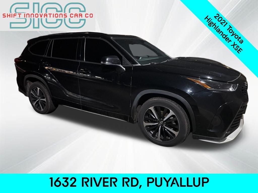 used 2021 Toyota Highlander car, priced at $29,998