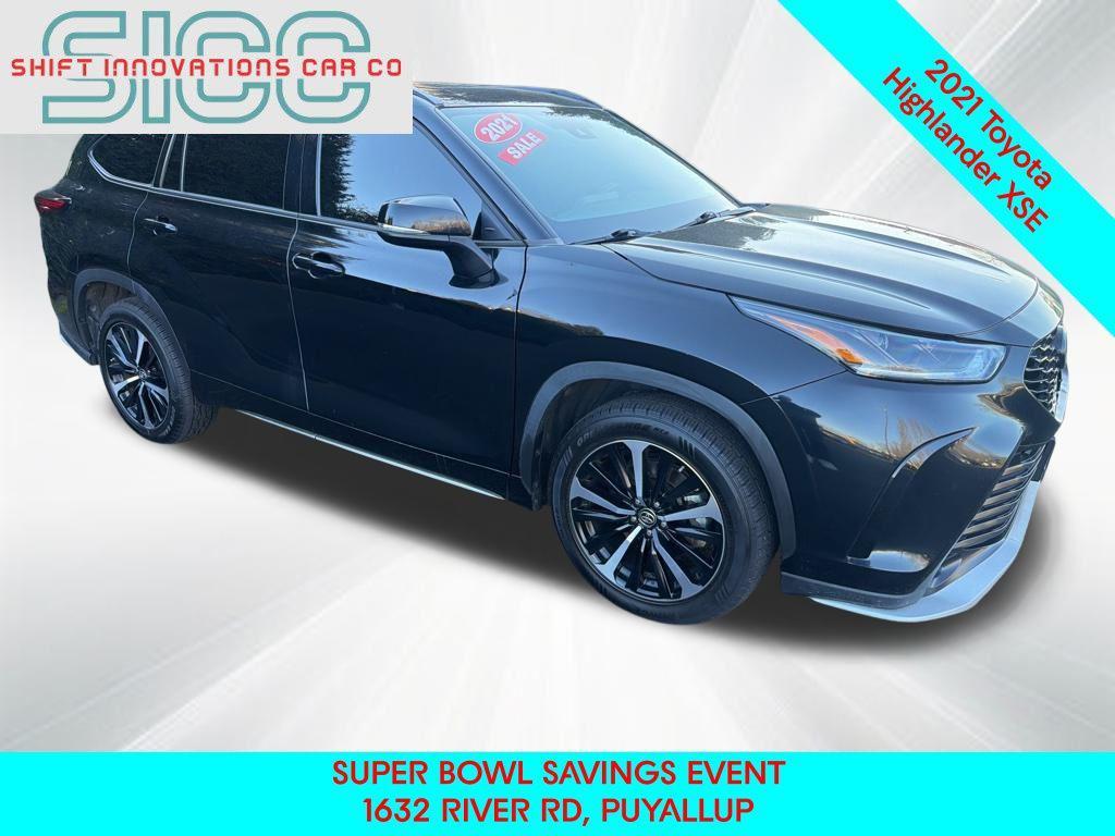 used 2021 Toyota Highlander car, priced at $30,857