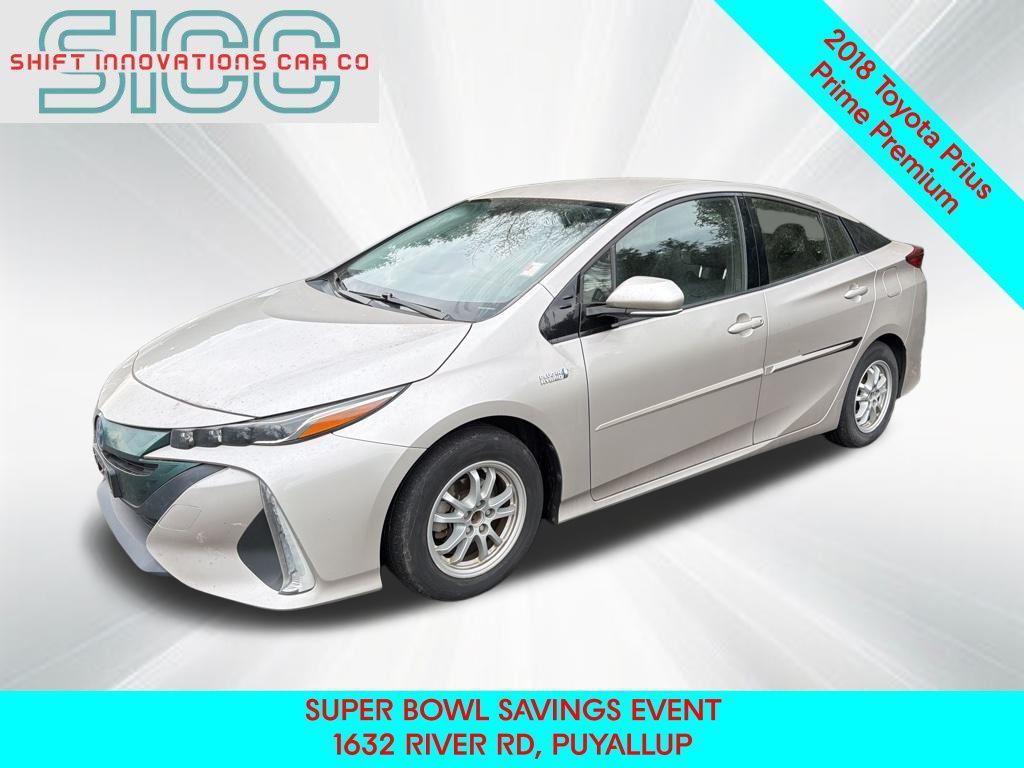 used 2018 Toyota Prius Prime car, priced at $15,000