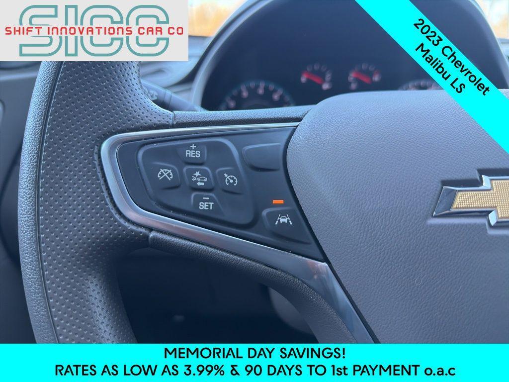 used 2023 Chevrolet Malibu car, priced at $16,814