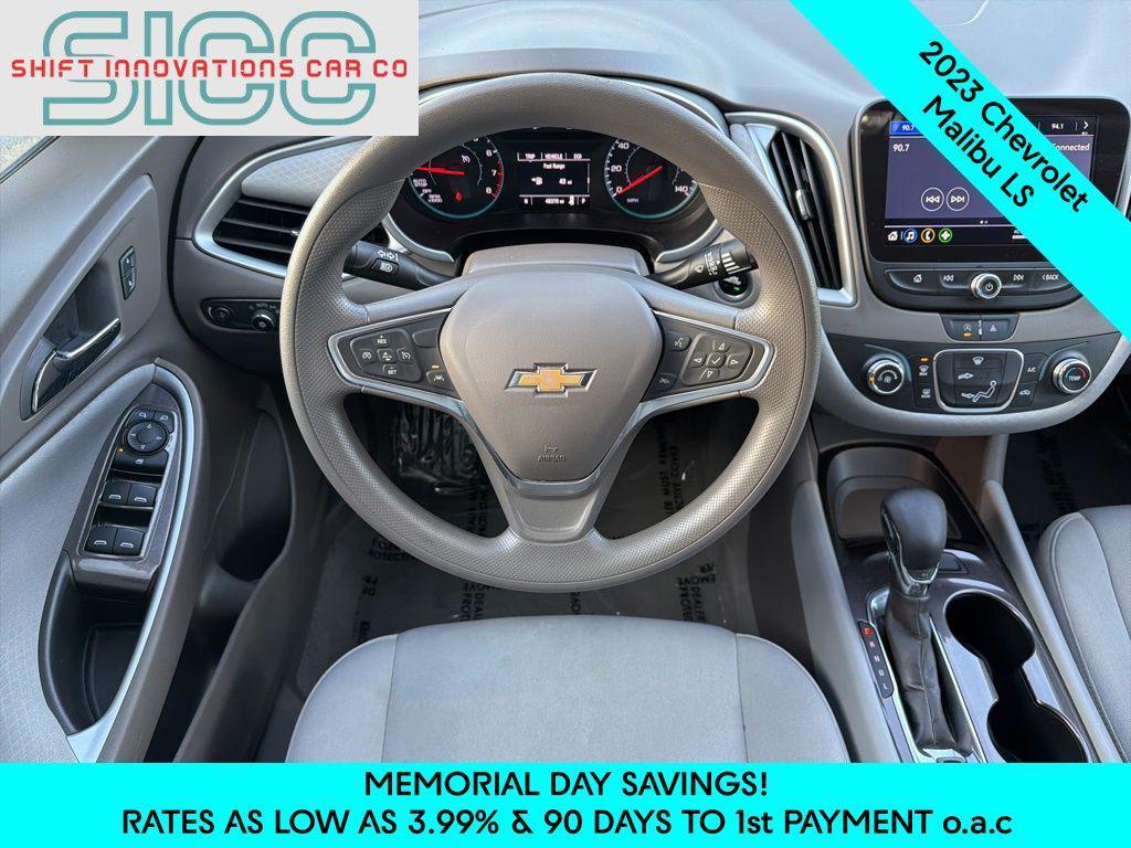 used 2023 Chevrolet Malibu car, priced at $16,814