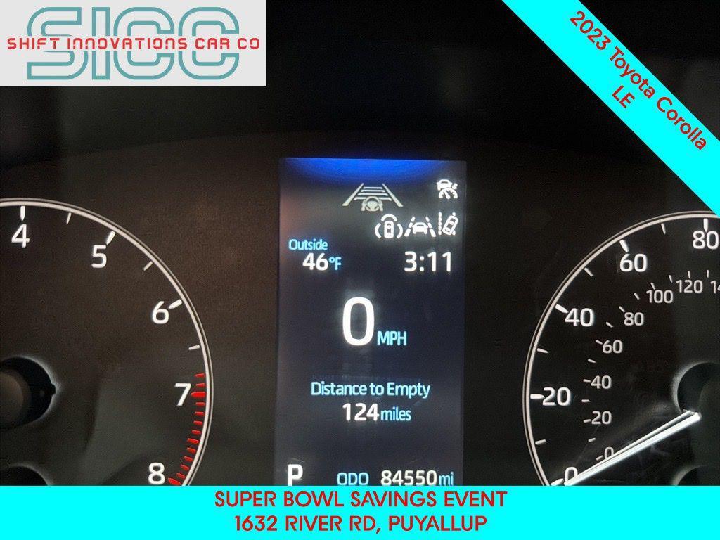 used 2023 Toyota Corolla car, priced at $16,788