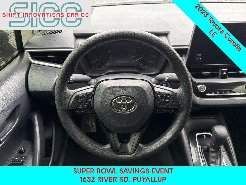 used 2023 Toyota Corolla car, priced at $16,788