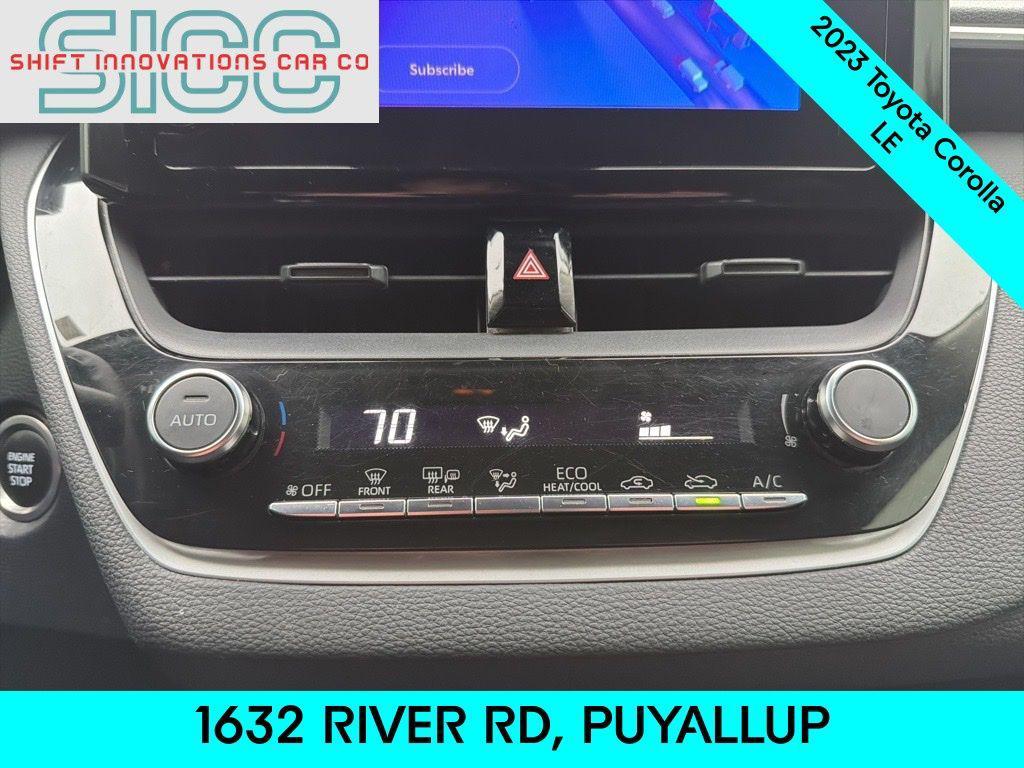 used 2023 Toyota Corolla car, priced at $17,771
