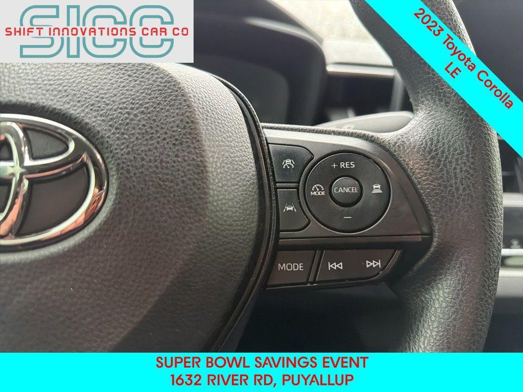 used 2023 Toyota Corolla car, priced at $16,788