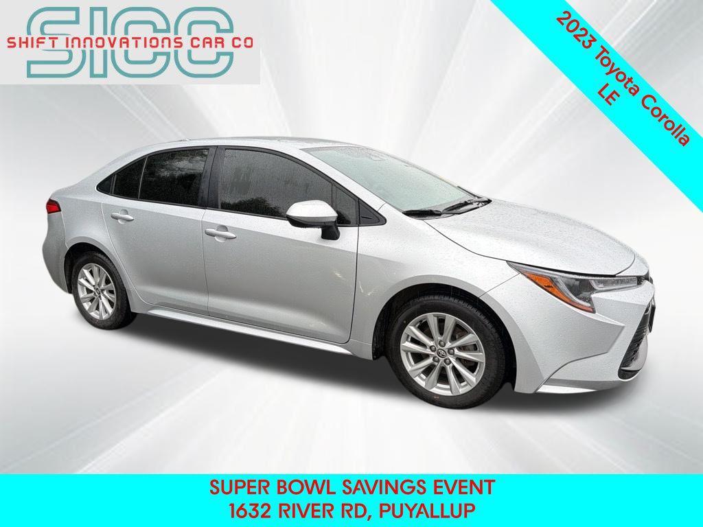 used 2023 Toyota Corolla car, priced at $16,788