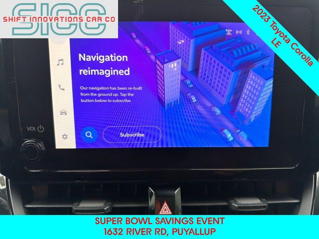 used 2023 Toyota Corolla car, priced at $16,788