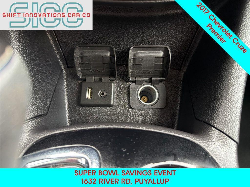 used 2017 Chevrolet Cruze car, priced at $11,987