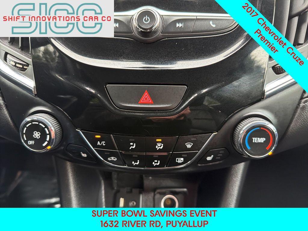 used 2017 Chevrolet Cruze car, priced at $11,987