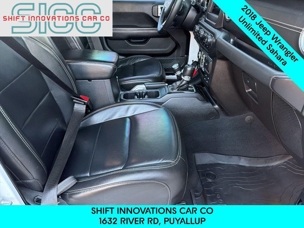 used 2018 Jeep Wrangler Unlimited car, priced at $25,599