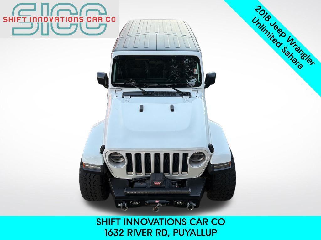 used 2018 Jeep Wrangler Unlimited car, priced at $25,599