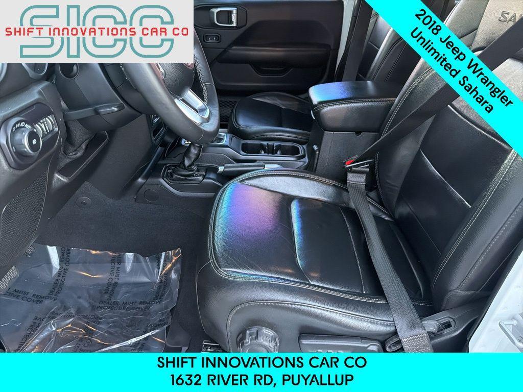 used 2018 Jeep Wrangler Unlimited car, priced at $25,599