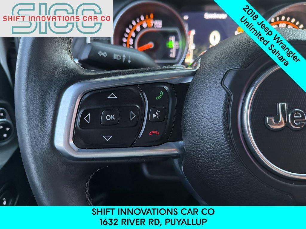 used 2018 Jeep Wrangler Unlimited car, priced at $25,599