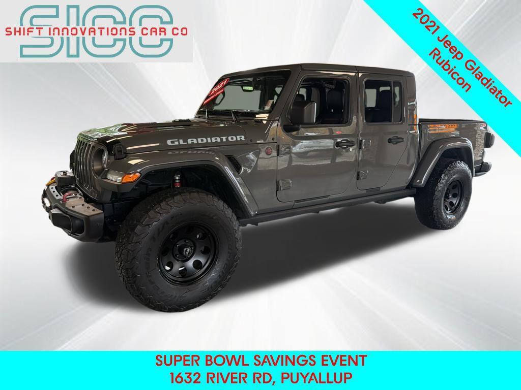 used 2021 Jeep Gladiator car, priced at $34,873