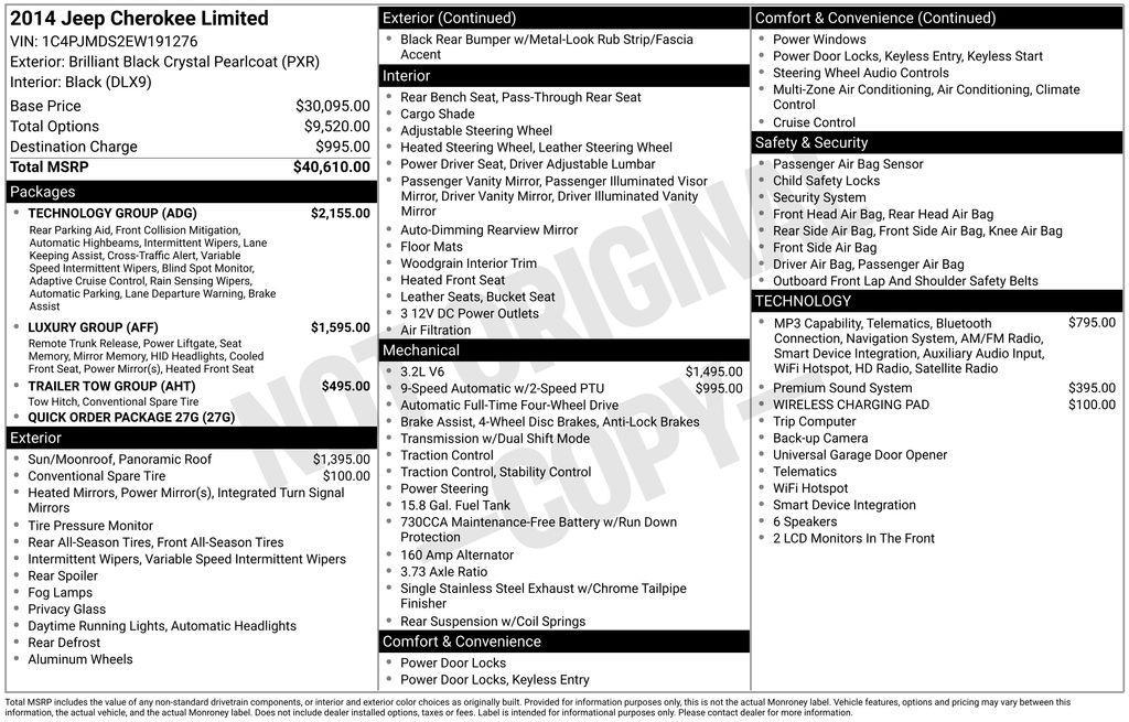 used 2014 Jeep Cherokee car, priced at $8,984