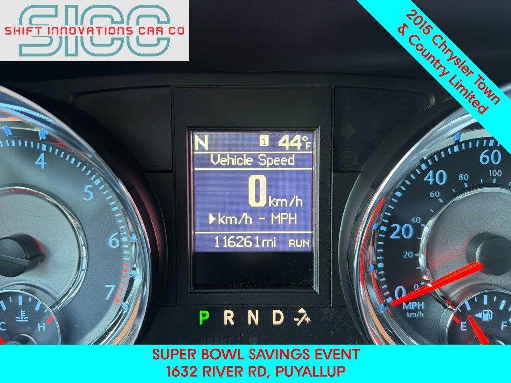 used 2015 Chrysler Town & Country car, priced at $10,000