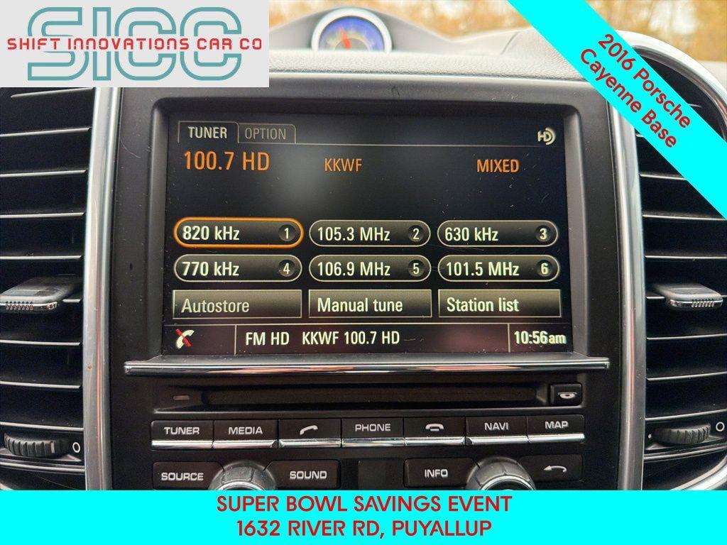 used 2016 Porsche Cayenne car, priced at $14,986