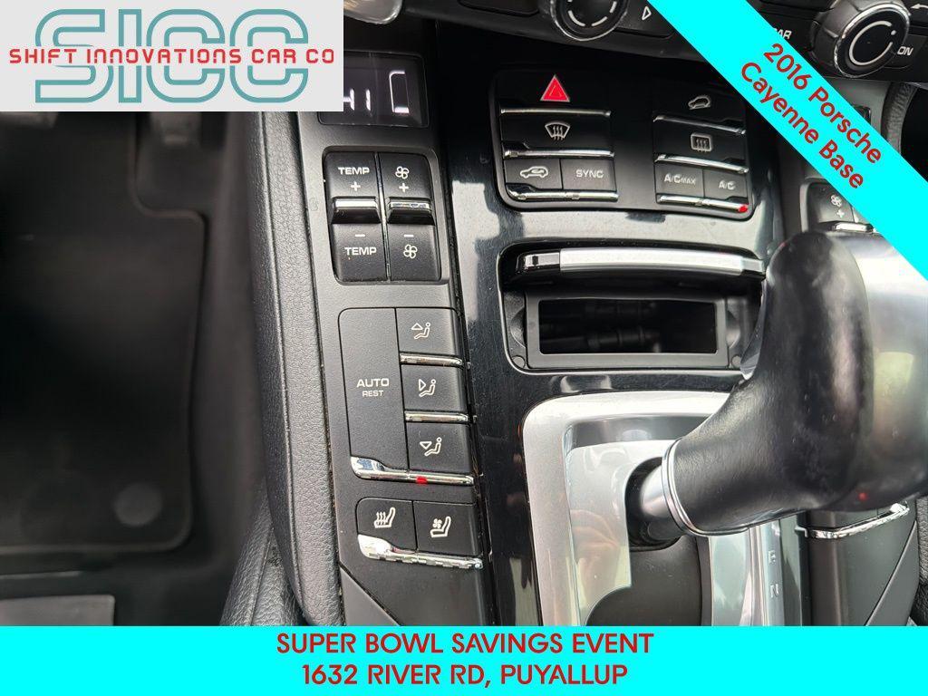 used 2016 Porsche Cayenne car, priced at $14,986