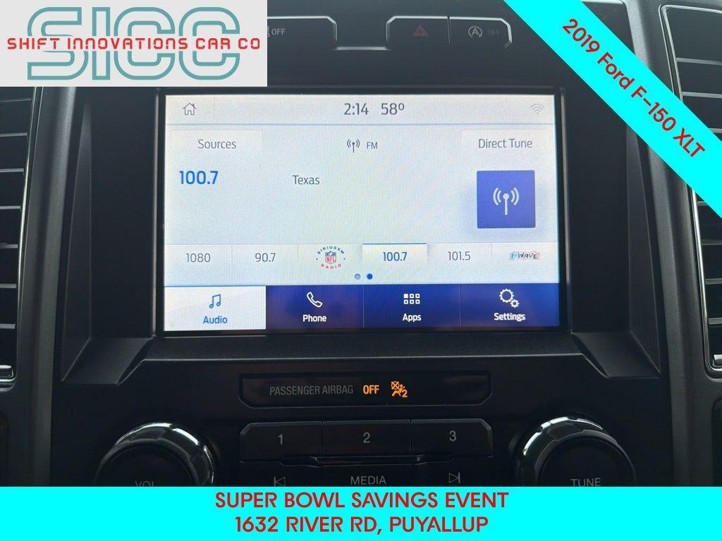 used 2019 Ford F-150 car, priced at $26,988