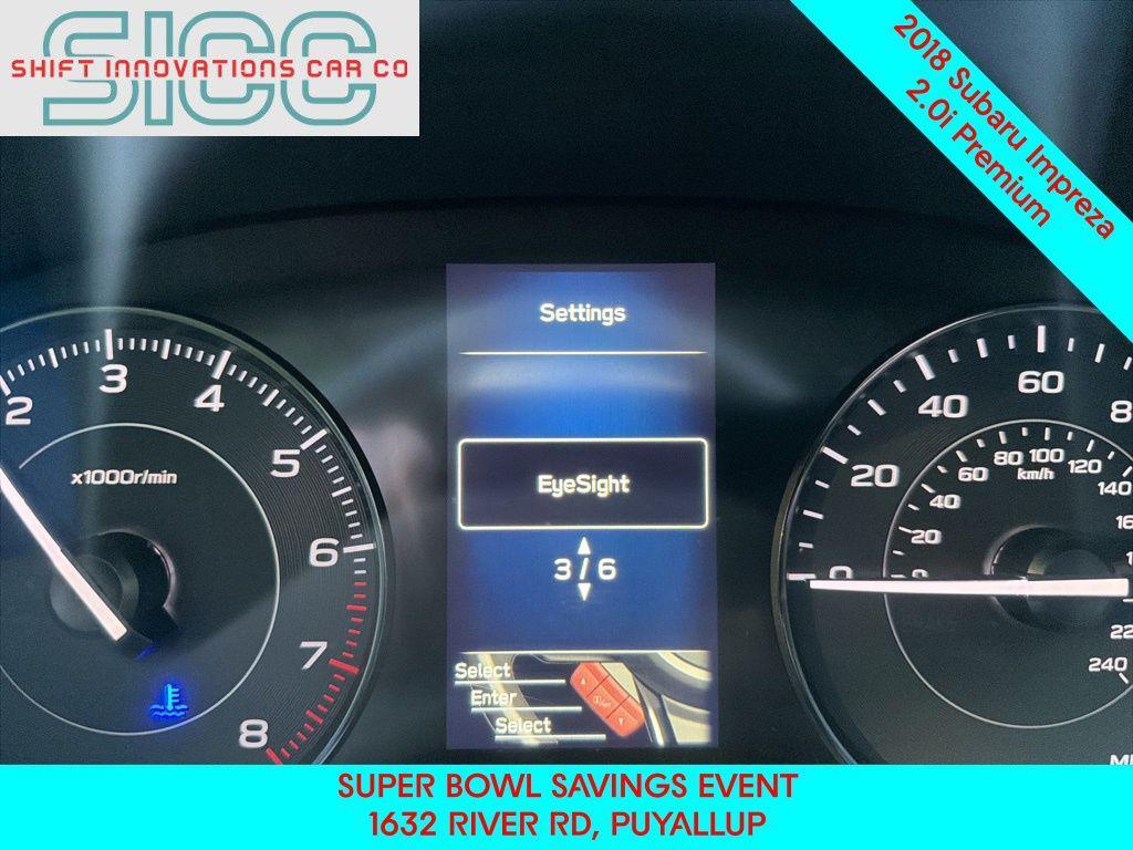 used 2018 Subaru Impreza car, priced at $13,776