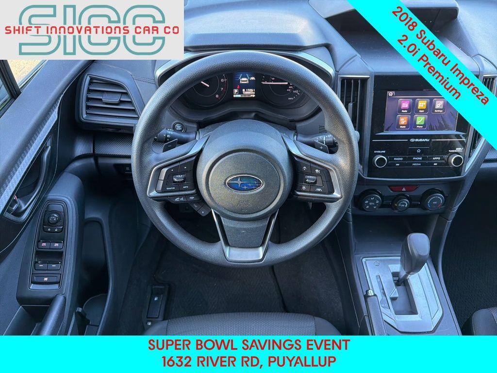 used 2018 Subaru Impreza car, priced at $13,776