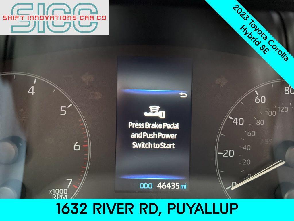 used 2023 Toyota Corolla Hybrid car, priced at $21,971