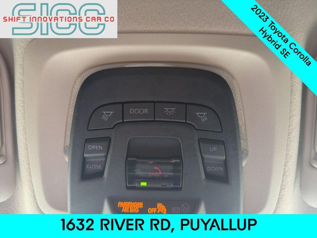used 2023 Toyota Corolla Hybrid car, priced at $21,971