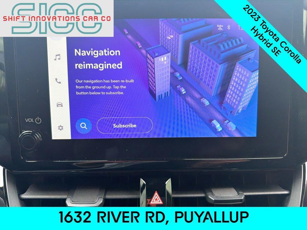 used 2023 Toyota Corolla Hybrid car, priced at $21,971