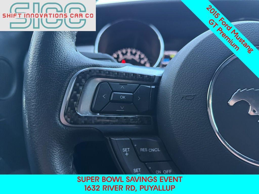 used 2015 Ford Mustang car, priced at $27,360