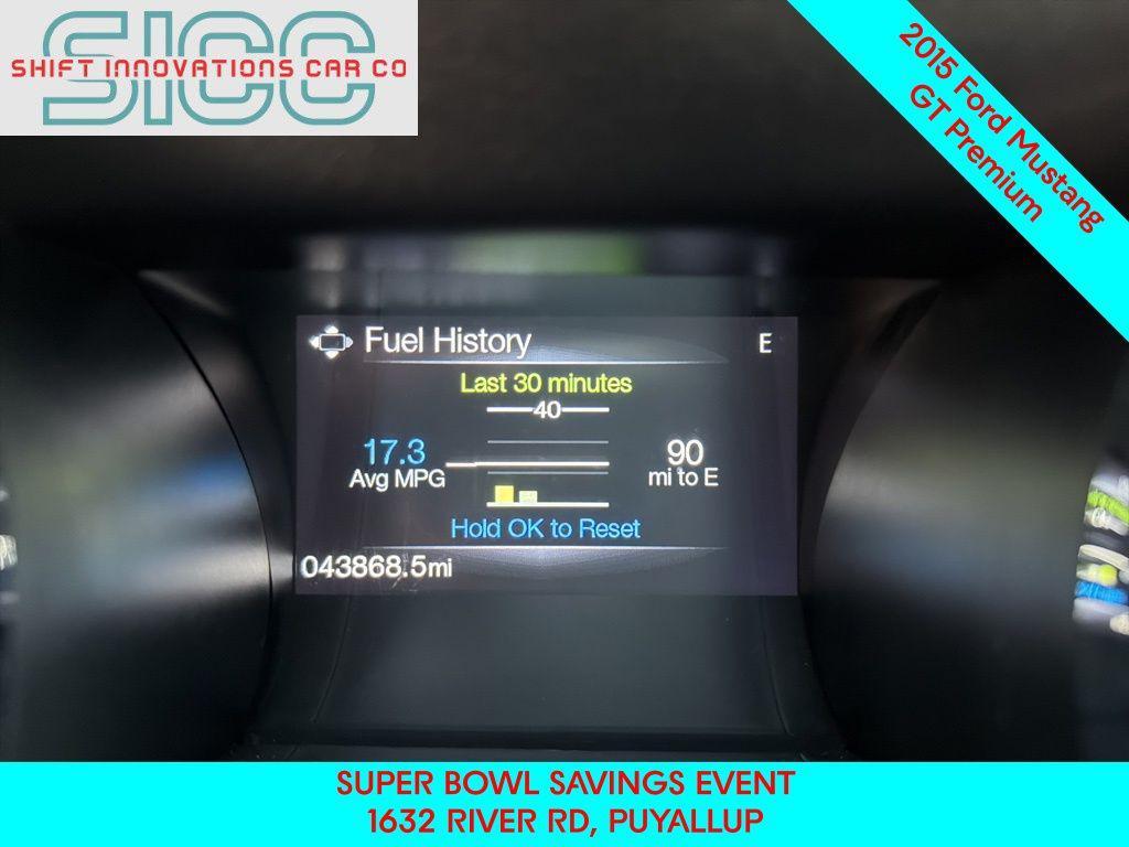 used 2015 Ford Mustang car, priced at $27,360