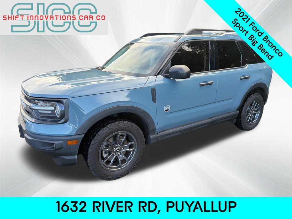 used 2021 Ford Bronco Sport car, priced at $19,218