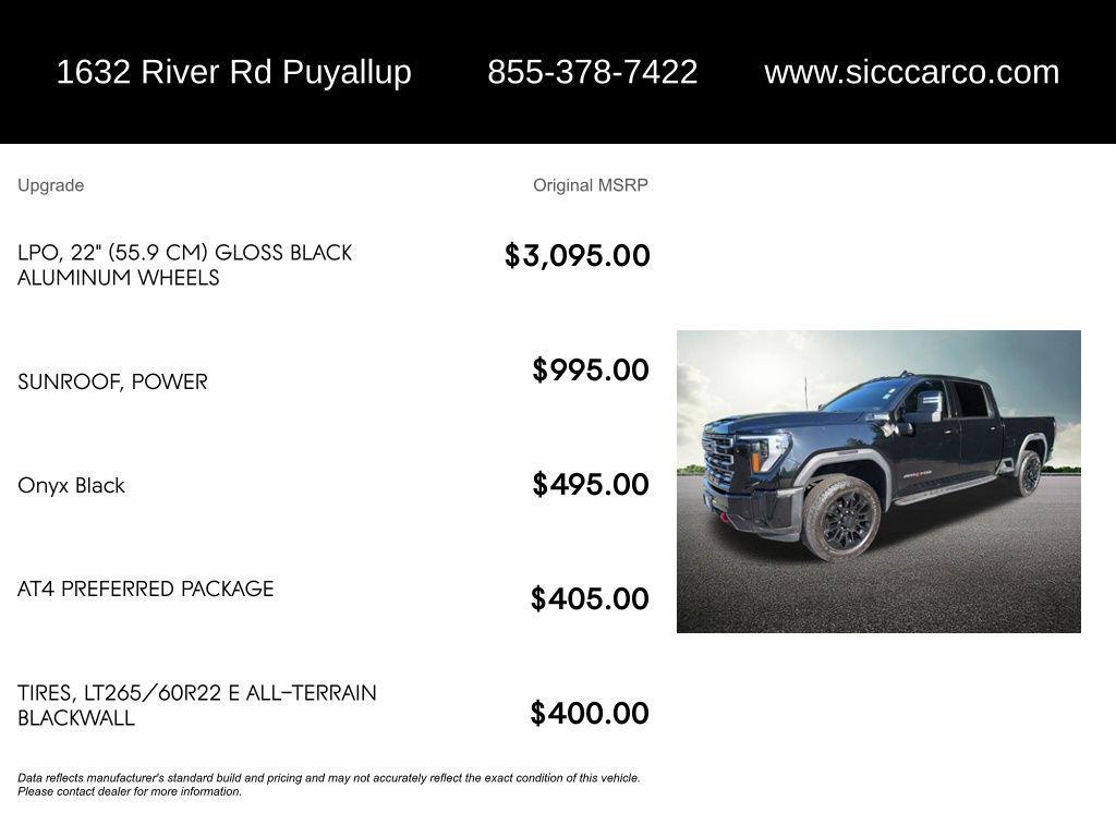 used 2025 GMC Sierra 2500 car, priced at $69,538