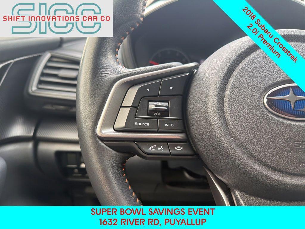 used 2018 Subaru Crosstrek car, priced at $15,984