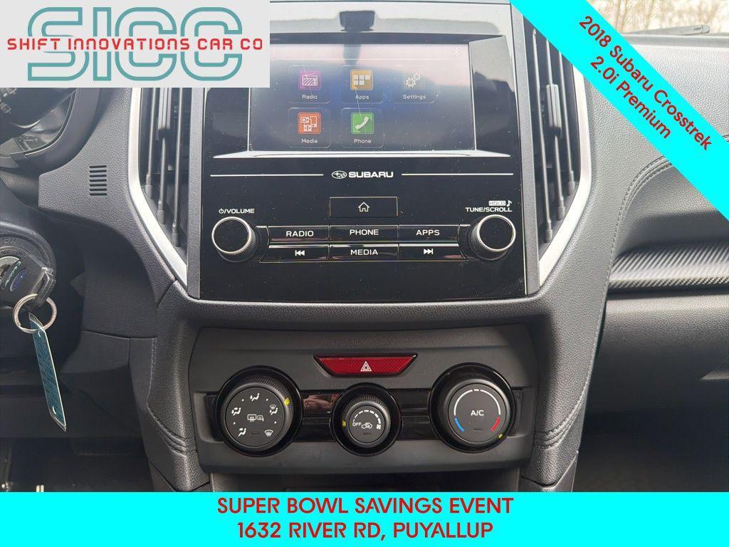 used 2018 Subaru Crosstrek car, priced at $15,984