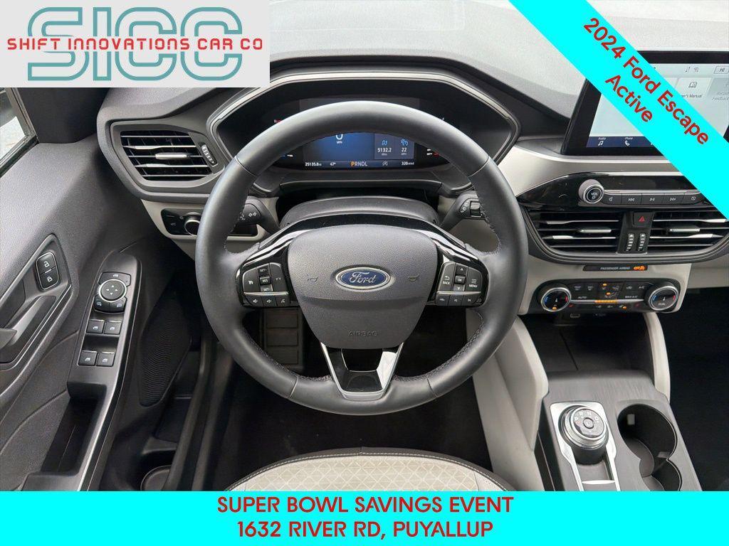 used 2024 Ford Escape car, priced at $21,528