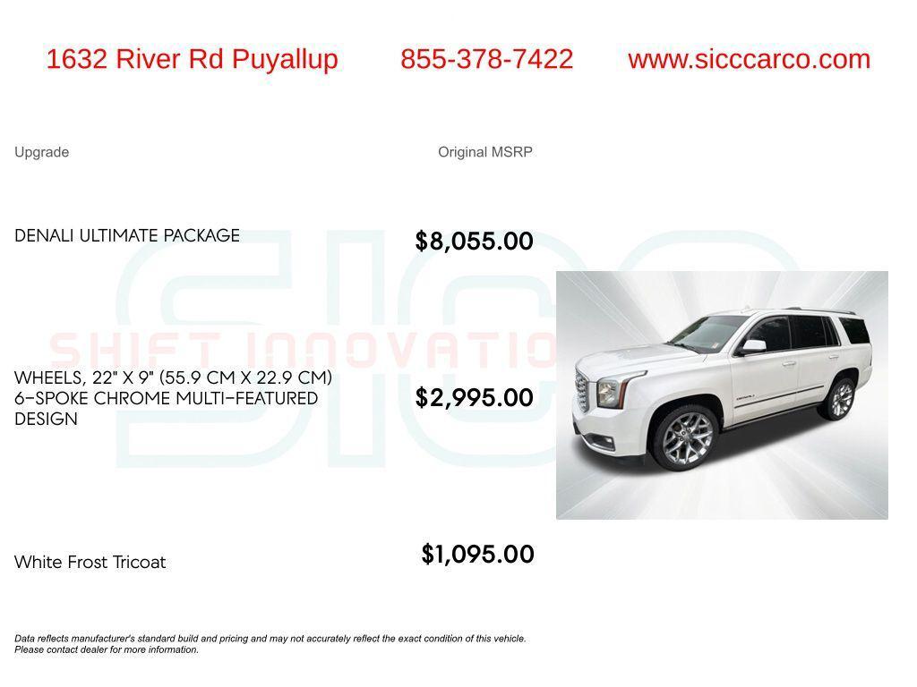 used 2019 GMC Yukon car, priced at $32,492